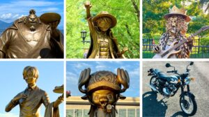 【麦わらの一味にバイクで会いに行こう！】