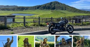 【阿蘇ツーリングを楽しみながら「麦わらの一味」に会える！】