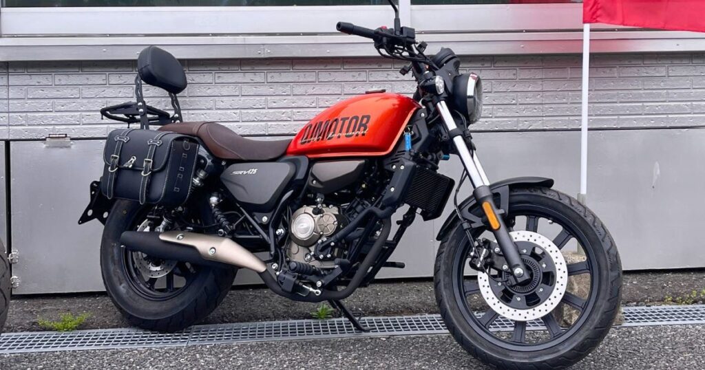 【125ccとは思えない迫力のSRV125】